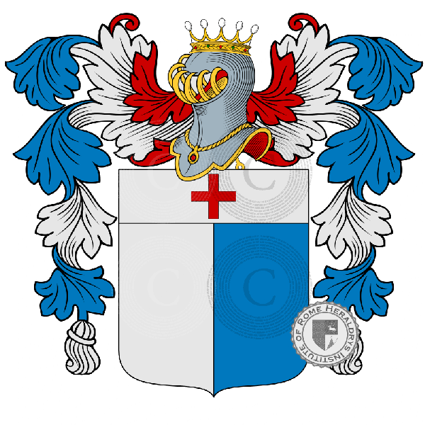 Coat of arms of family De Castello