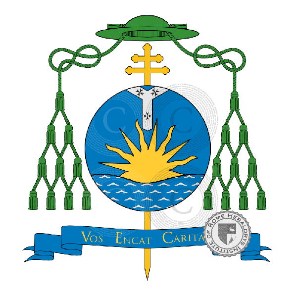 Wappen der Familie Mons. Gaetano Pollio