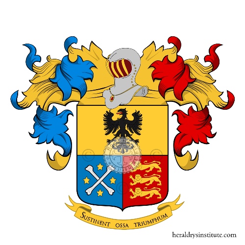 Coat of arms of family Lossetti Mandelli