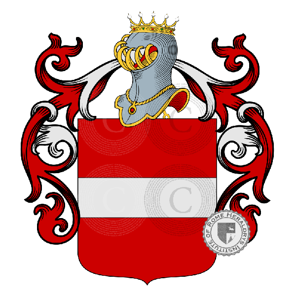 Coat of arms of family Valerio