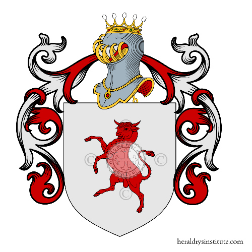 Coat of arms of family Bucelli del Corso