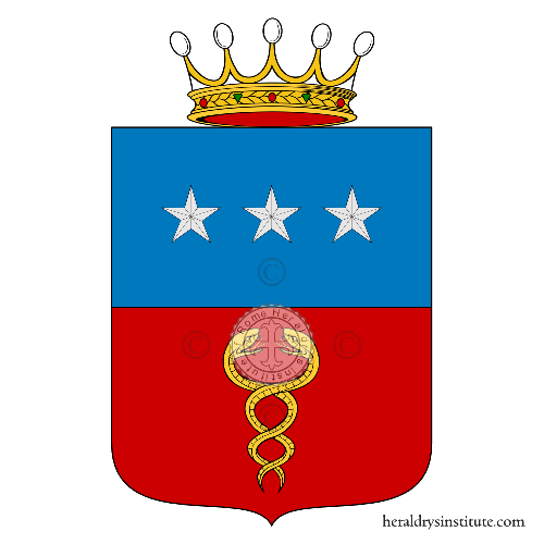 Coat of arms of family Moizo