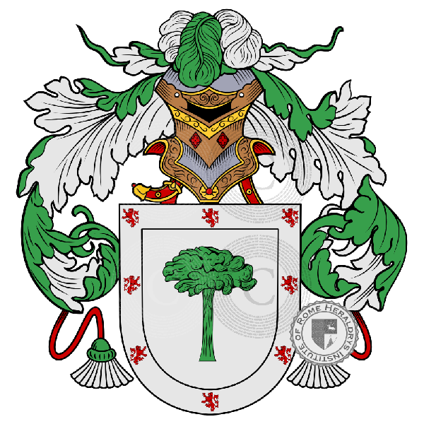 Coat of arms of family Viñolo
