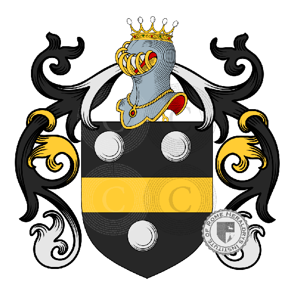Coat of arms of family Maggioni