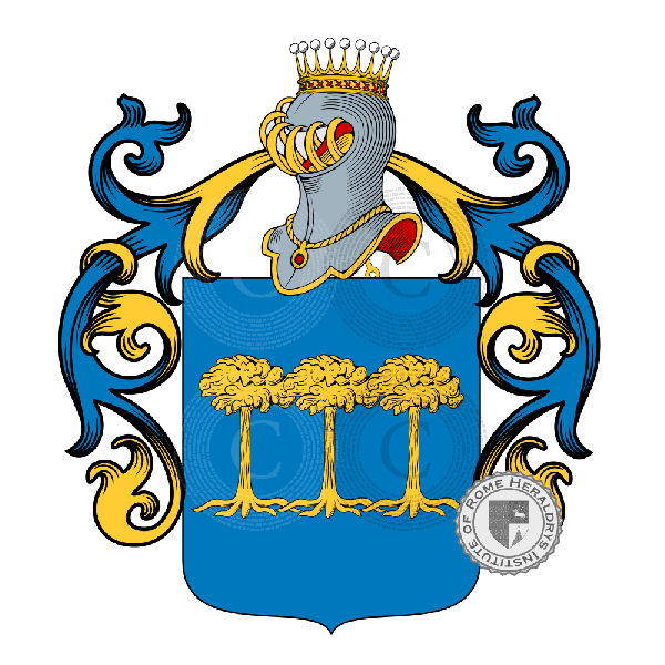 Wappen der Familie Authier, Autieri