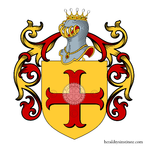 Coat of arms of family Paserio