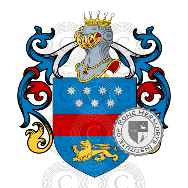 Coat of arms of family Lelli