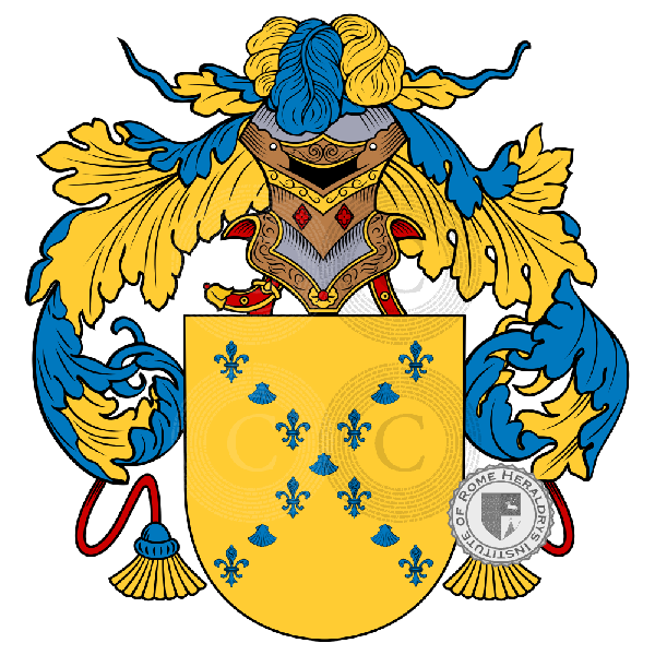 Coat of arms of family Villaverde