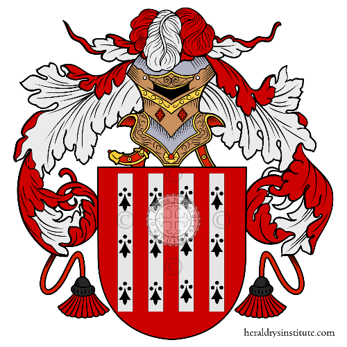 Coat of arms of family De Quesada
