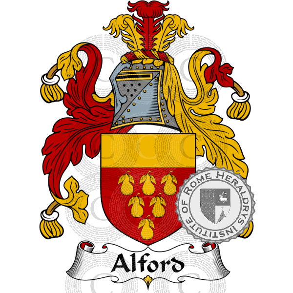 Wappen der Familie Alford