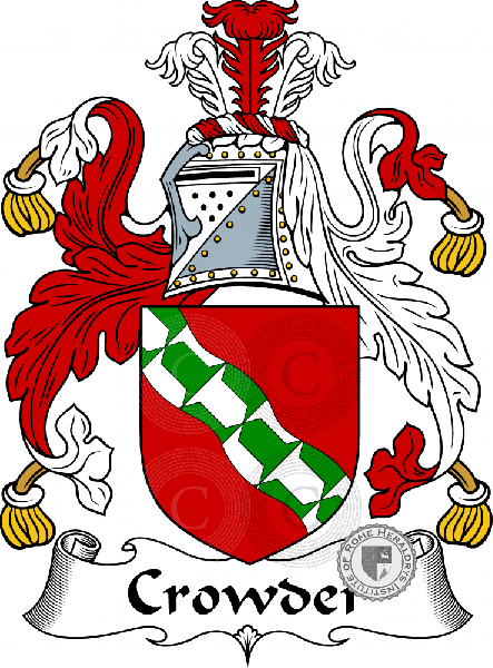 Coat of arms of family Crowder