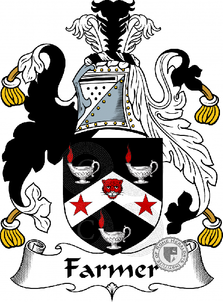 Coat of arms of family Farmer