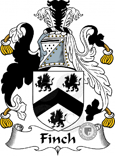 Coat of arms of family Finch