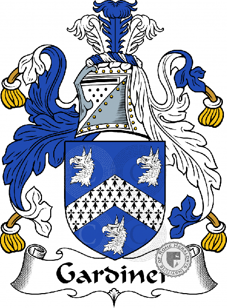 Wappen der Familie Gardiner