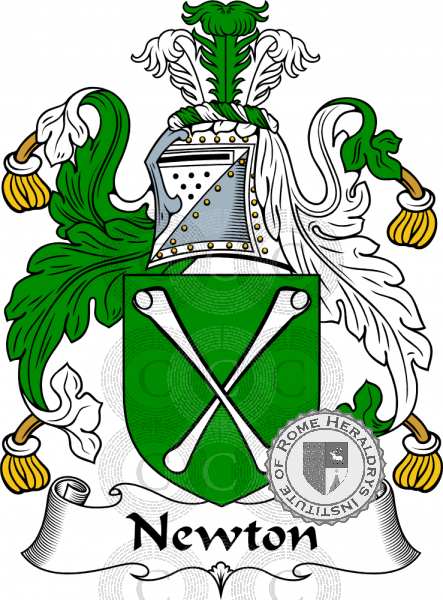 Coat of arms of family Newton