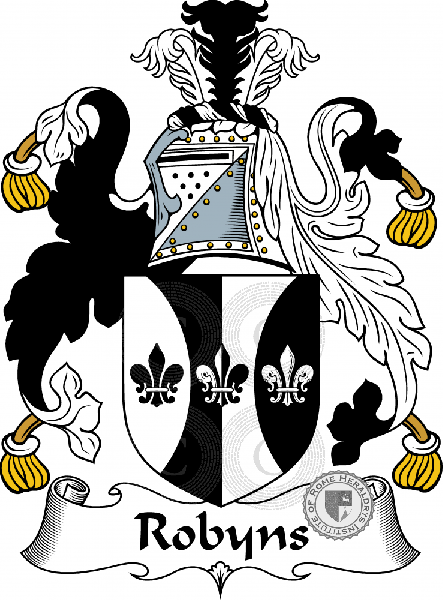 Coat of arms of family Robyns, Robbins