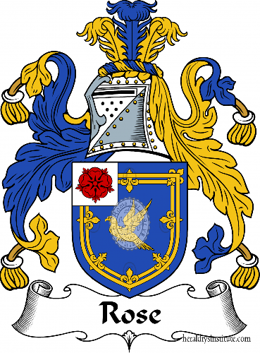 Coat of arms of family Rose