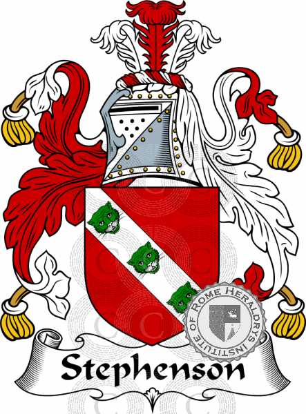 Wappen der Familie Stephenson, Stevenson