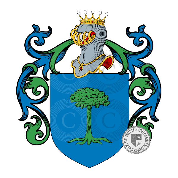 Coat of arms of family Roveri