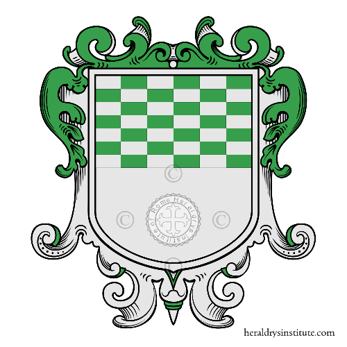 Coat of arms of family Borgognini