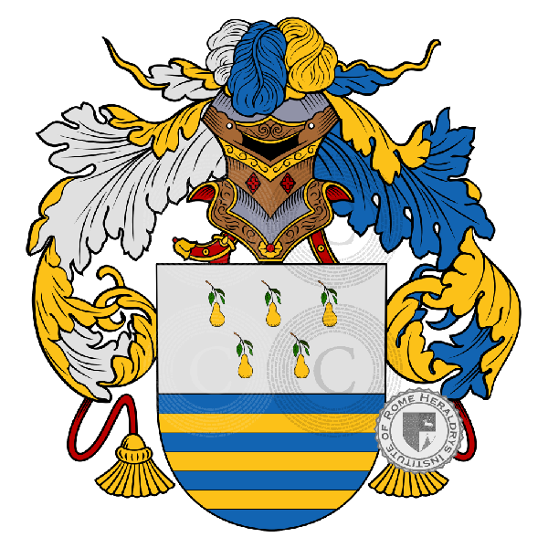 Coat of arms of family Lucas