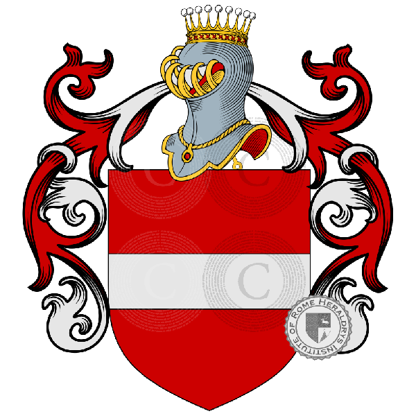 Coat of arms of family Foscolo, Foschollo