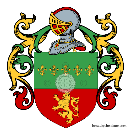 Coat of arms of family Faglia, Saglia