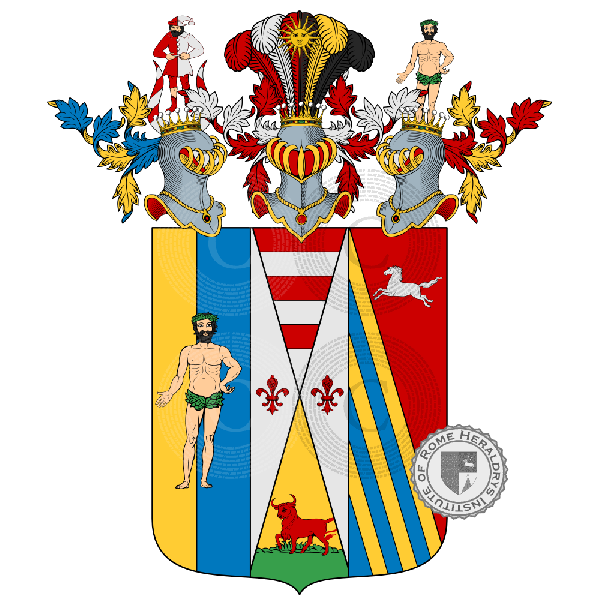 Wappen der Familie Buffa, Buffa di Lilienberg