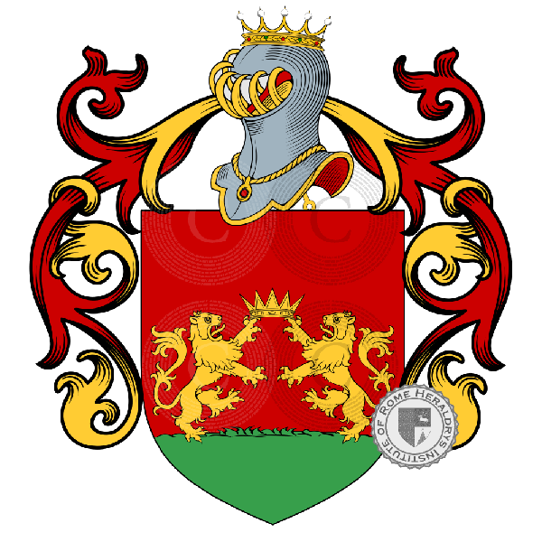 Wappen der Familie Bocci, Tocci