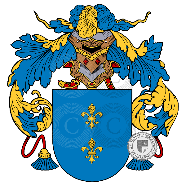 Coat of arms of family Tatti