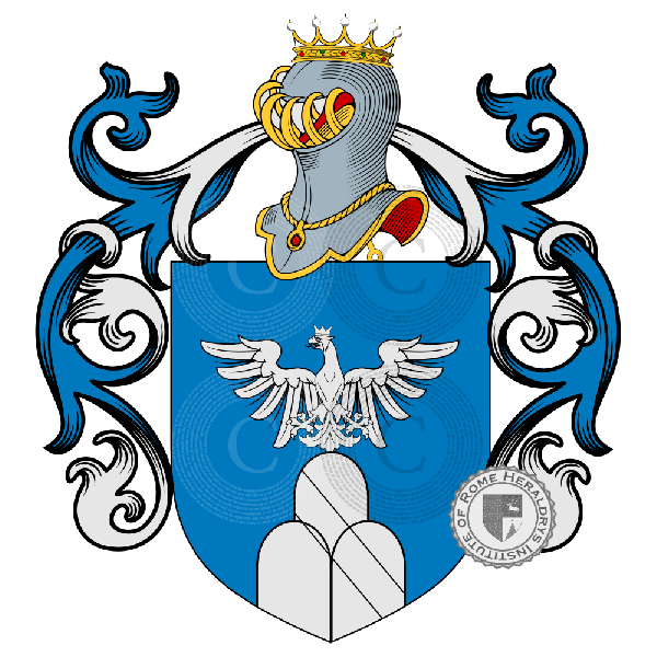 Coat of arms of family Dante