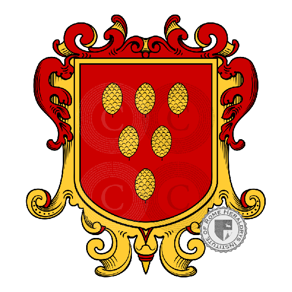 Escudo de la familia Pinelli, Pincelli