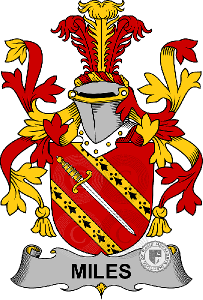 Wappen der Familie Miles, Moyles