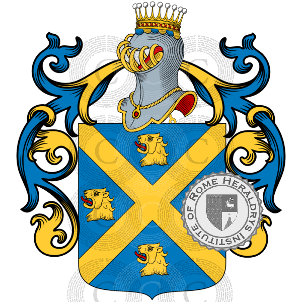 Wappen der Familie Capasso, Capasso Torre di Caprara