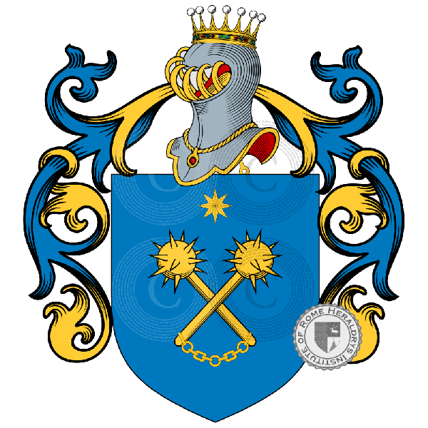 Coat of arms of family Raza, Razza