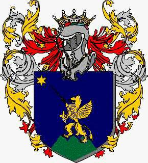 Coat of arms of family Monticelli Di Cerreto