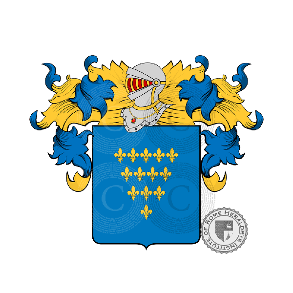 Coat of arms of family Pulitano
