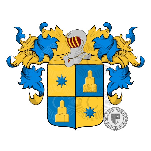 Escudo de la familia Pannilini (Siena - Roma)