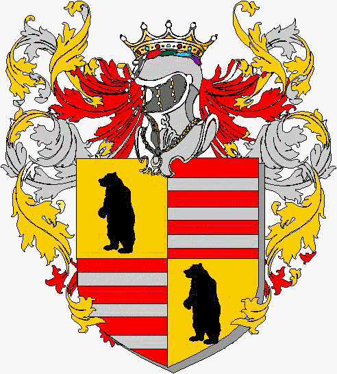 Coat of arms of family Sozii Carafa