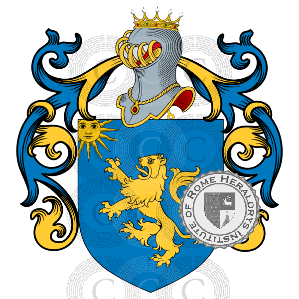 Coat of arms of family Simone, De Simone