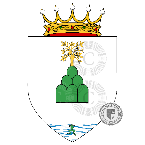 Wappen der Familie Pantani, Pantano