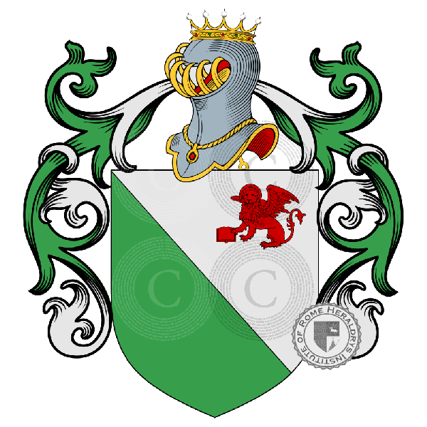 Coat of arms of family Magno