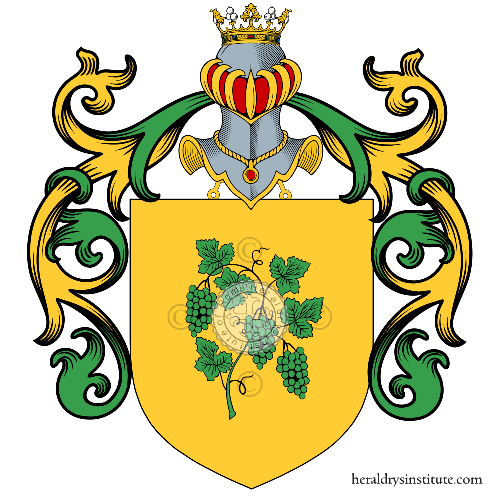 Coat of arms of family Bitini, Bitino