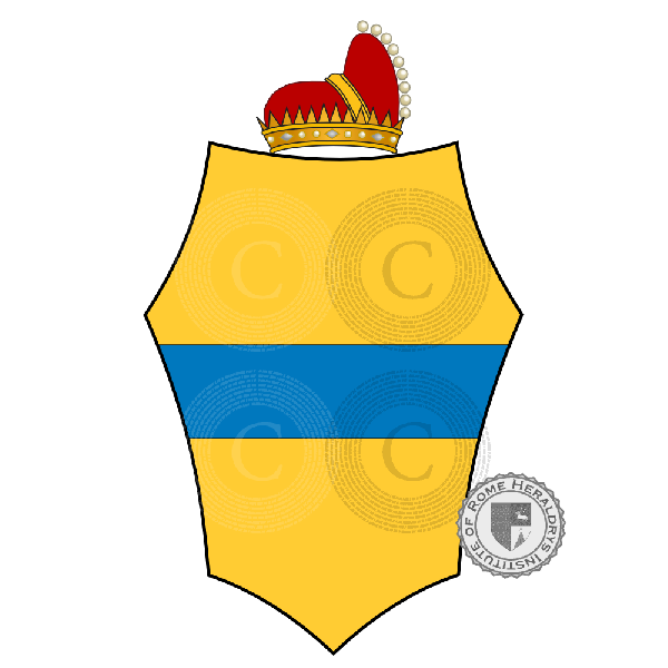 Coat of arms of family Moresini, Moroxini, Morosini, Molesini, Molexini