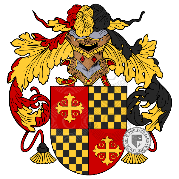 Coat of arms of family Zaldarriaga