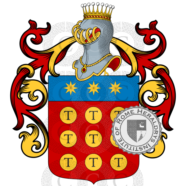 Coat of arms of family Talladini