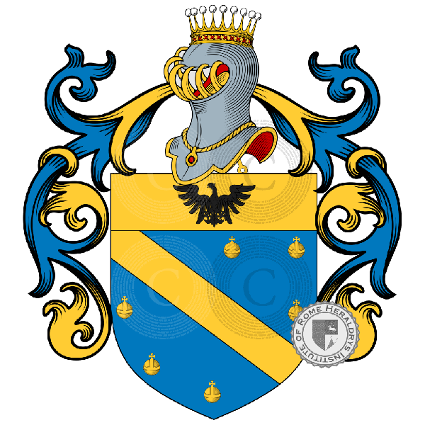 Coat of arms of family Cavasanti
