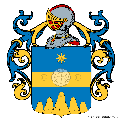 Coat of arms of family Tramonte