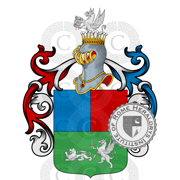 Coat of arms of family Medin, Medini