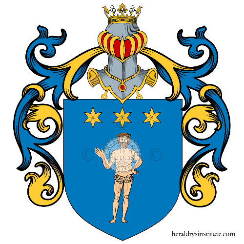 Coat of arms of family Diotalevi, Diotallevi, Tallevi